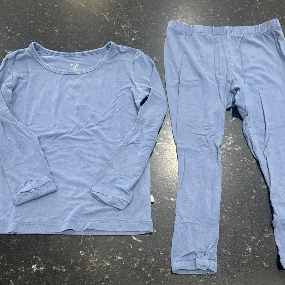 Kyte Baby 3T Kids Blue Pajamas Set